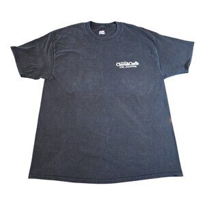 Clare & Carl's Texas Red Hots Plattsburgh, NY T-Shirt Black Men Size XL